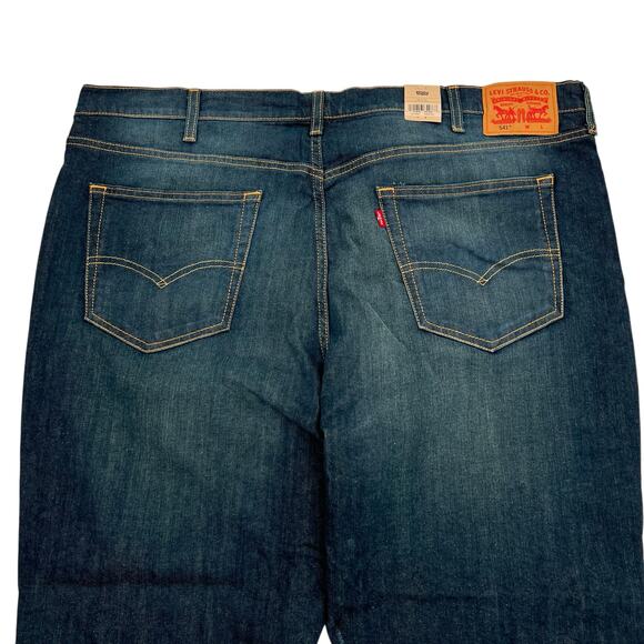 Levi’s 541 Authentic Taper Stretch men’s medium wash jeans - Picture 7 of 13